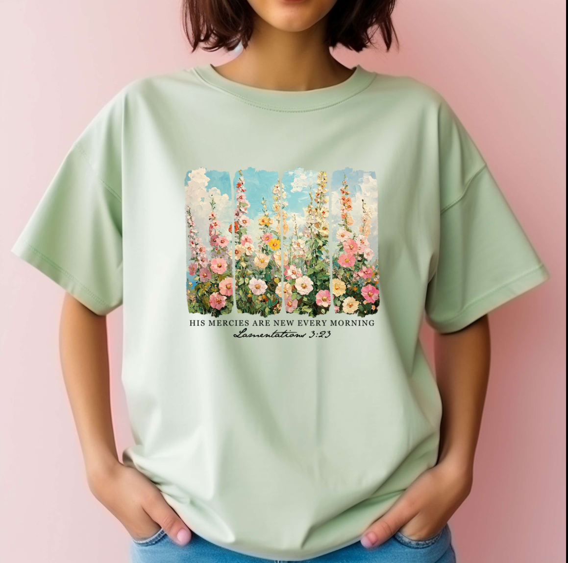 Floral Bible Verse