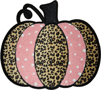 pink leopard pumpkin patches