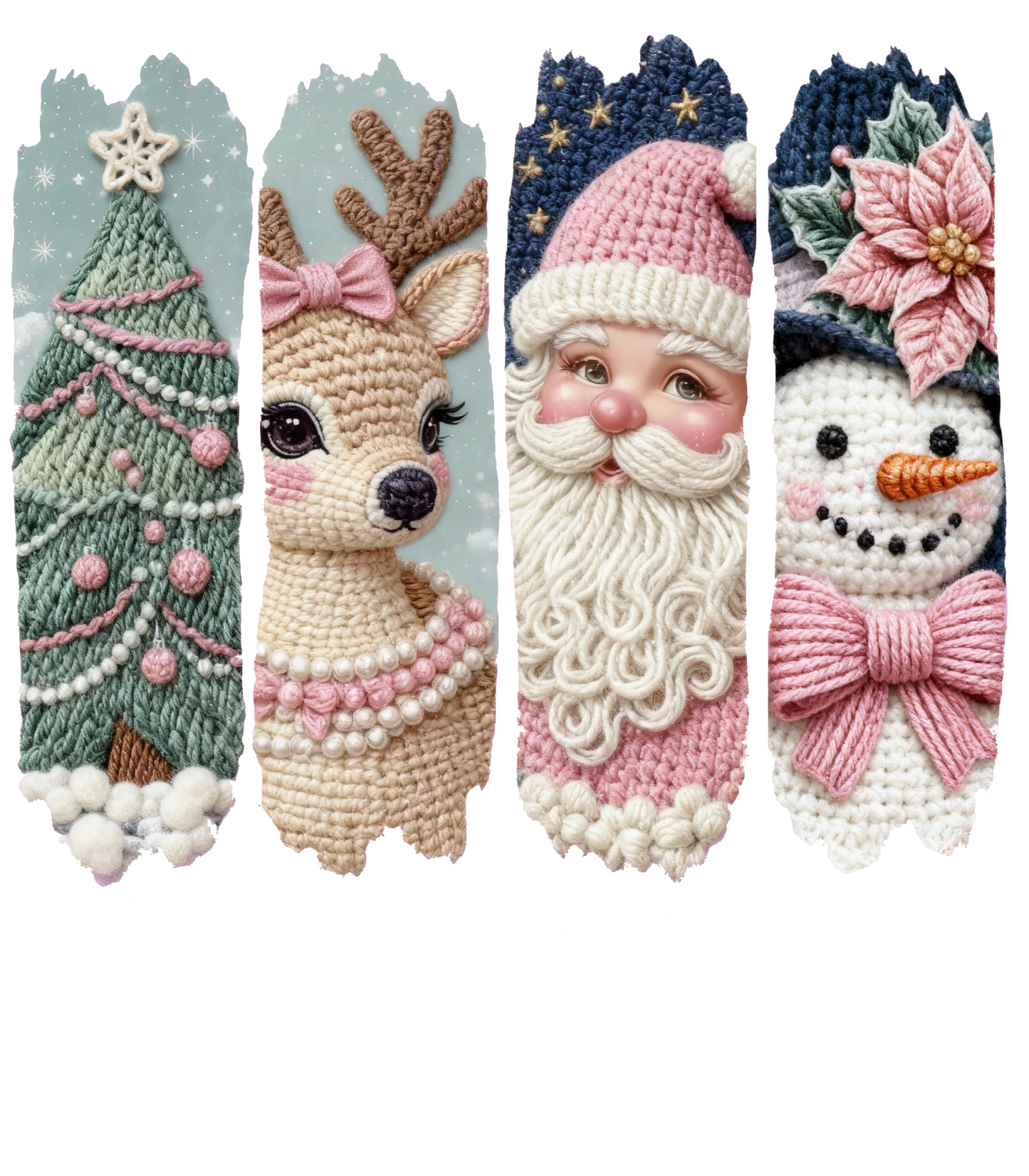 Wonderful Time of the Year Pink & white