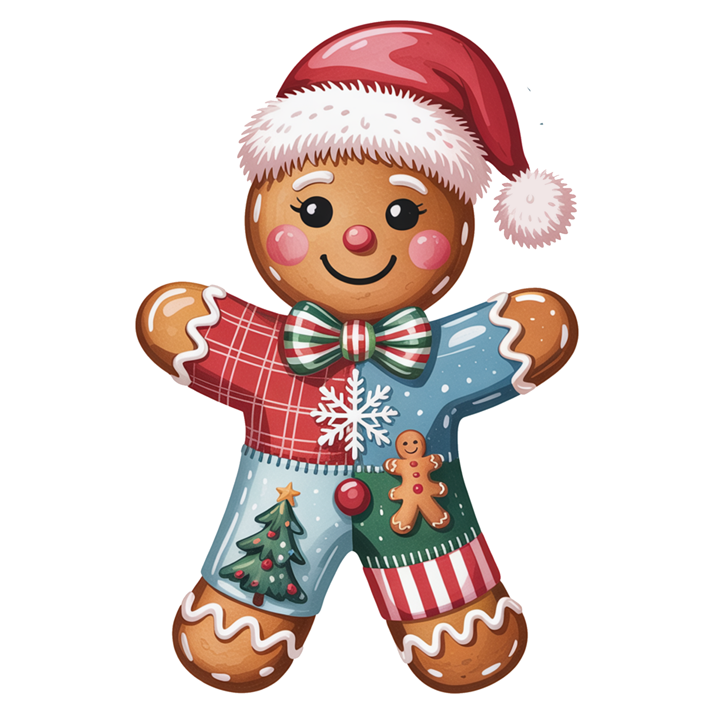 Gingerbread Man Patchwork