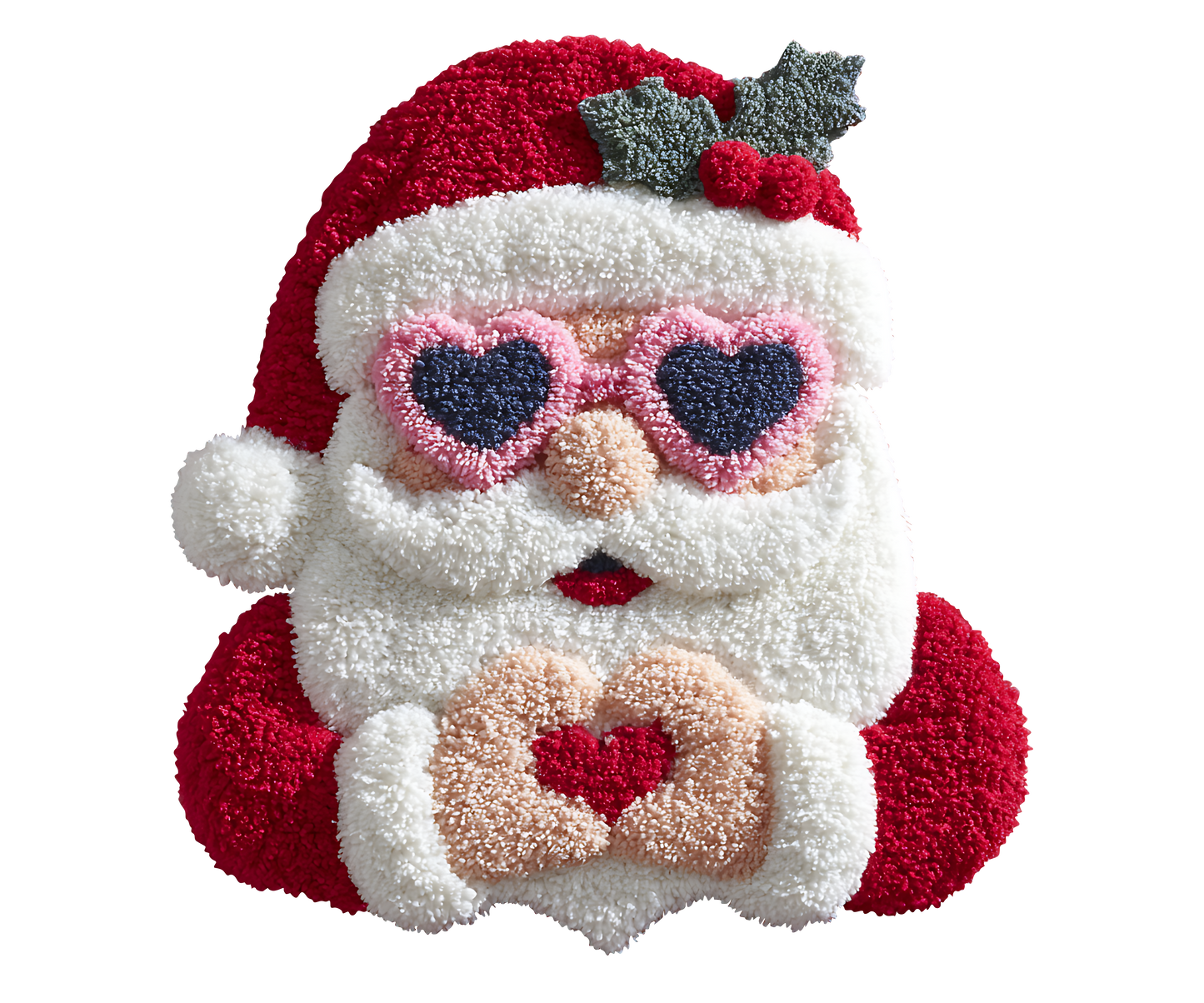 Santa with Heart shades