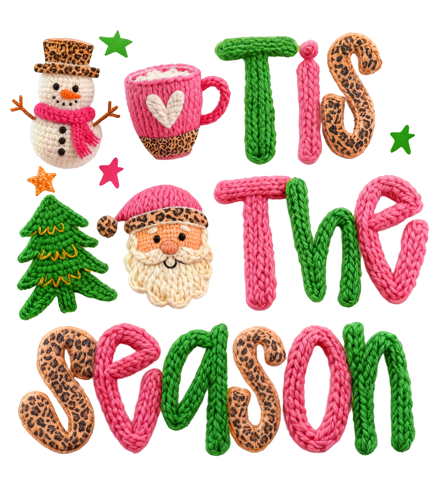 Tis the Season Leopard