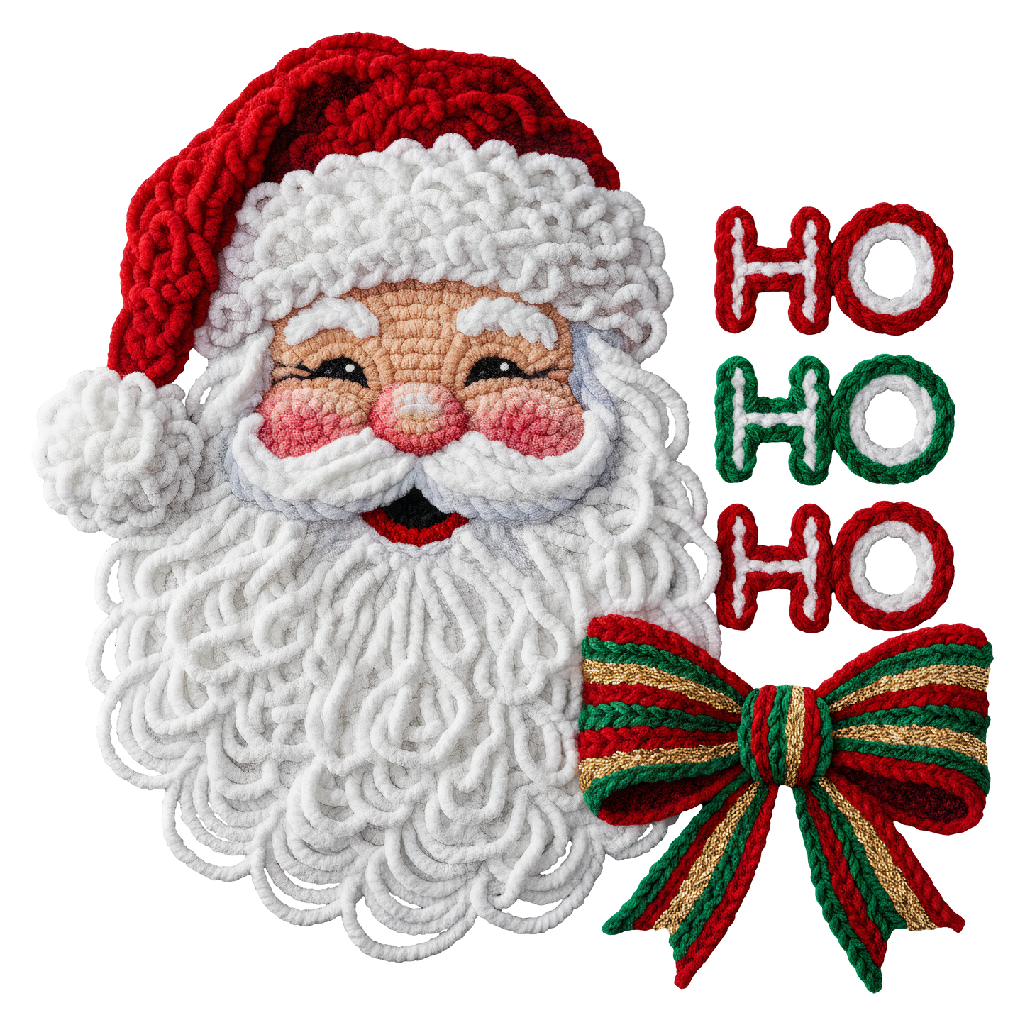 Crochet Santa HO HO HO